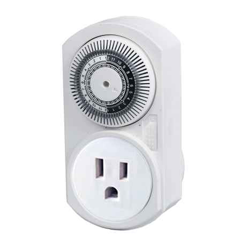 US 24hrs Mechanical Plug in Timer