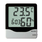 Indoor Thermo-hygrometer with Clock