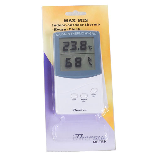 Indoor Max-min Thermometer Hygrometer