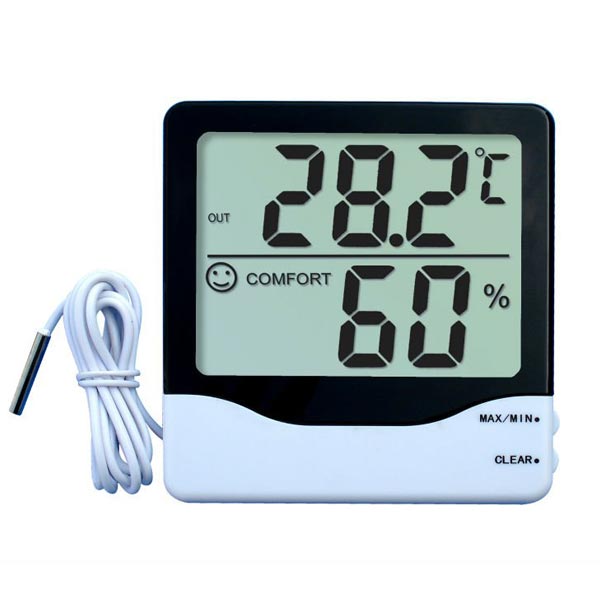 hygrometer and temperature meter