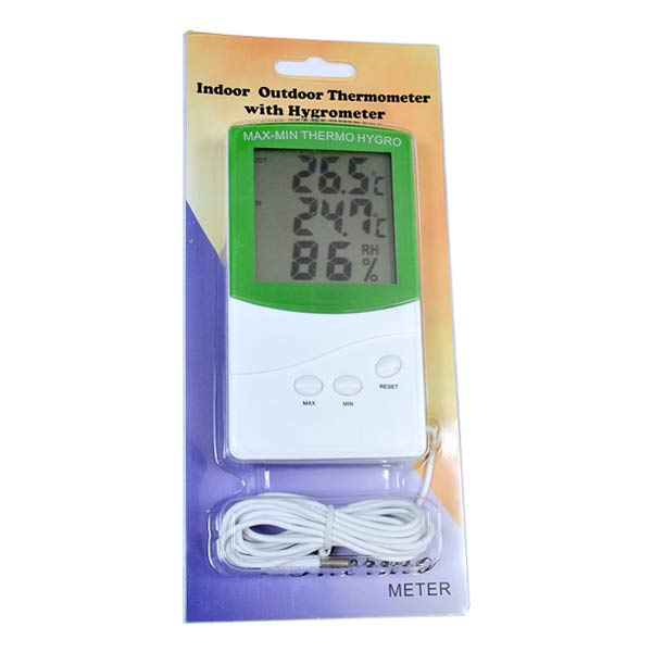 Thermometer & Hygrometer - In&Out Thermometer - Small Digital Thermometer  Hygrometer White - Yueqing Xinyang Technology Co., Ltd.
